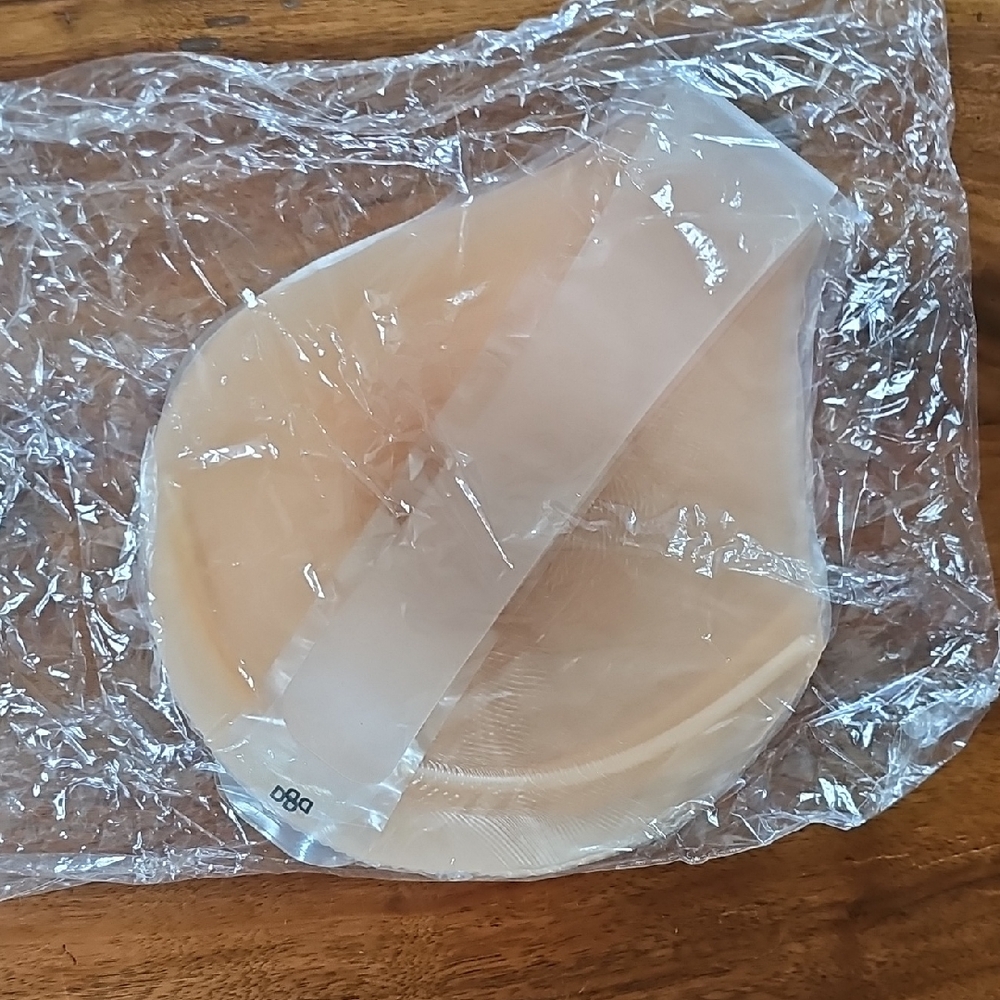 Beige Silicone Breast Bra